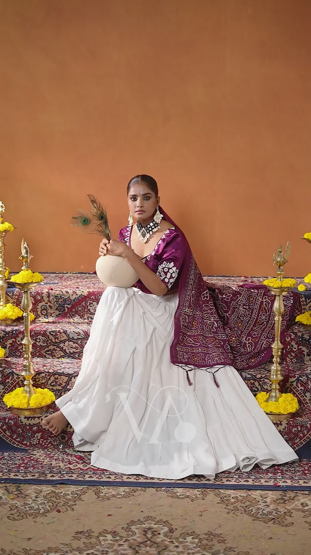 White Chaniya Choli
