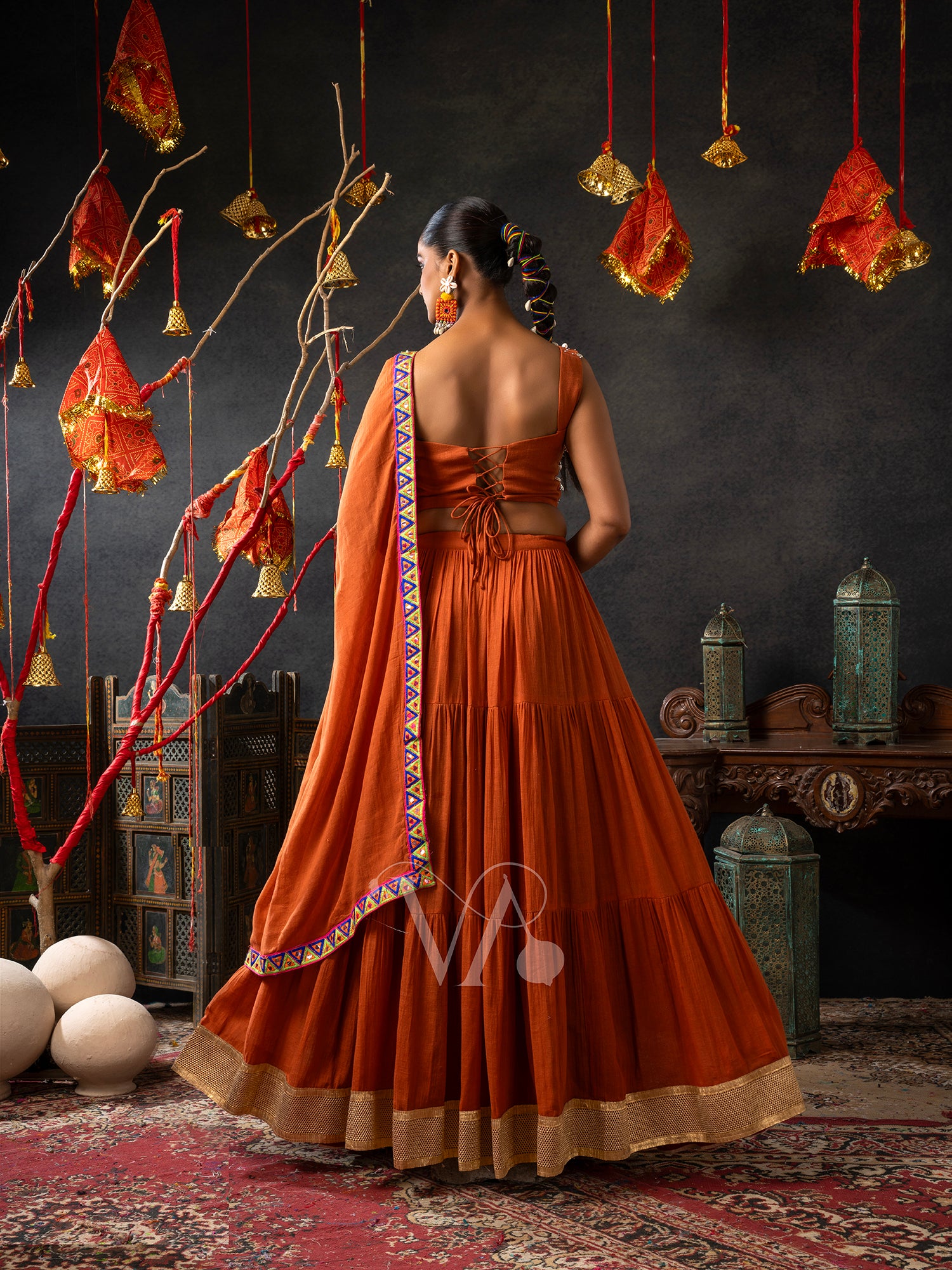 Brown Chaniya Choli