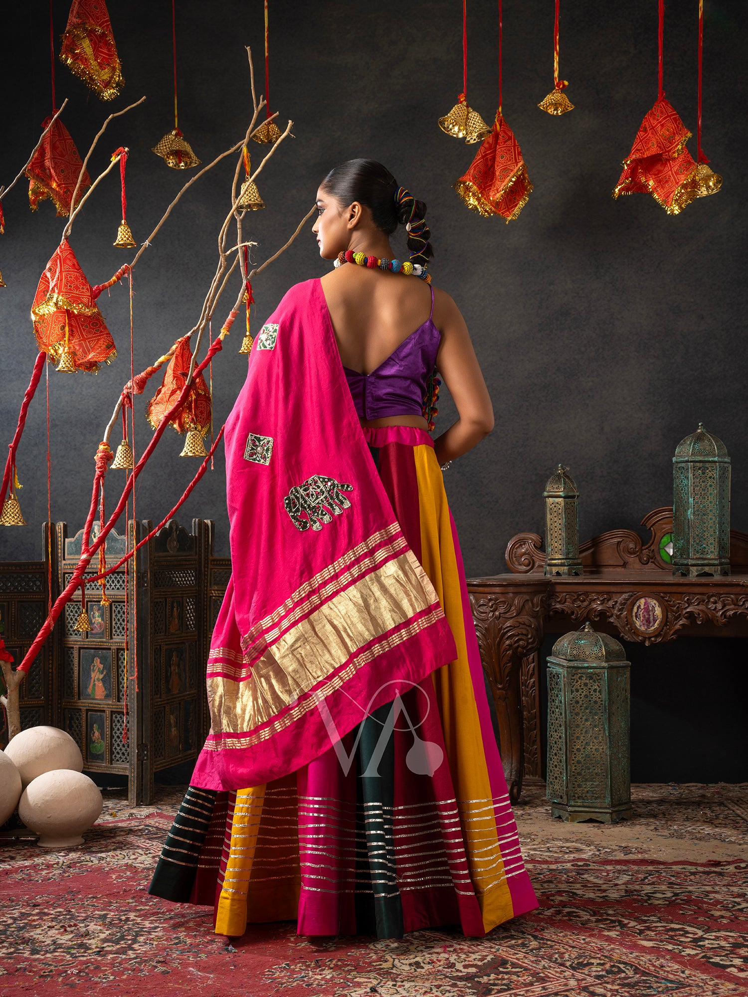 Pink Chaniya Choli
