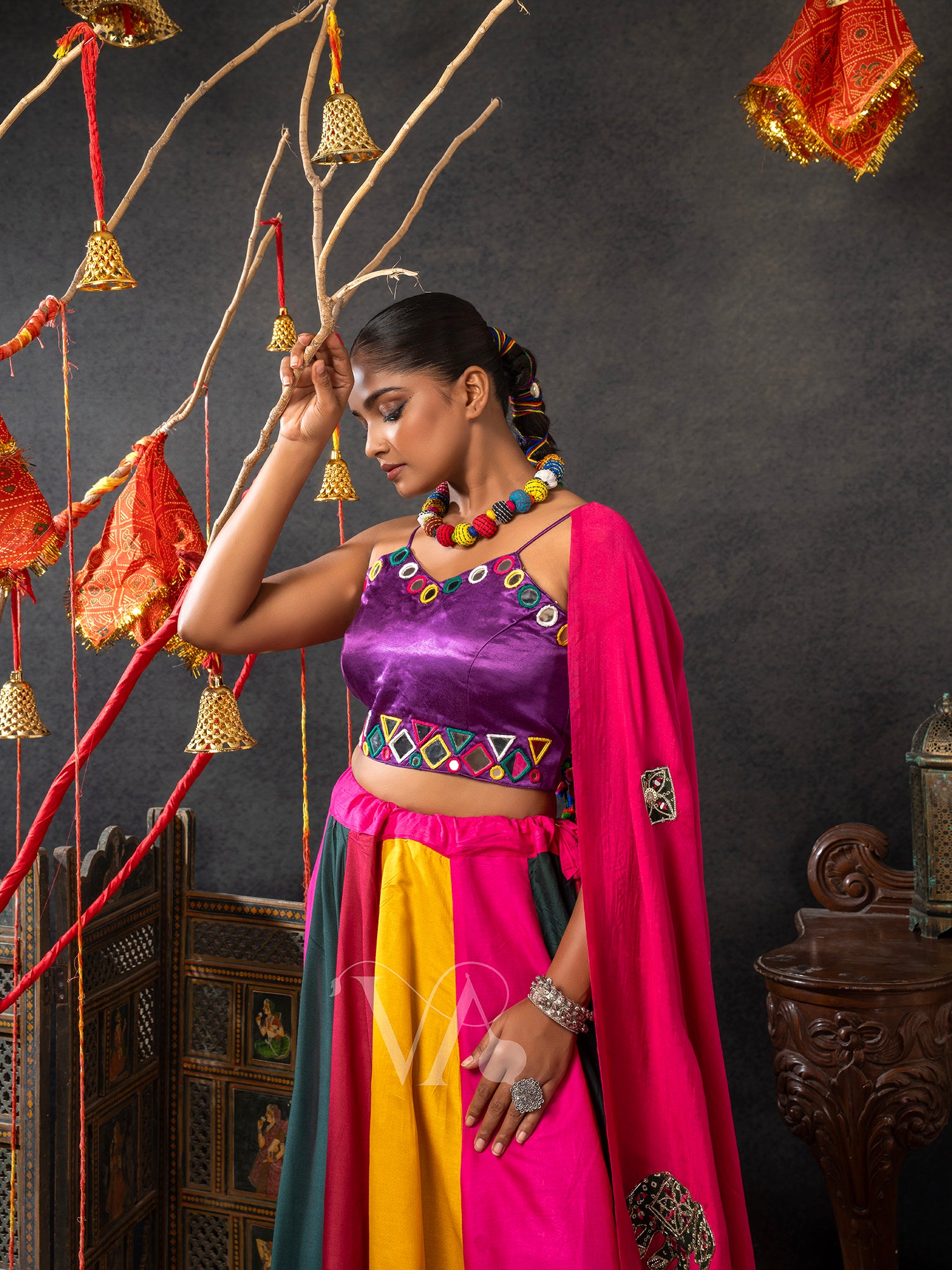 Pink Chaniya Choli
