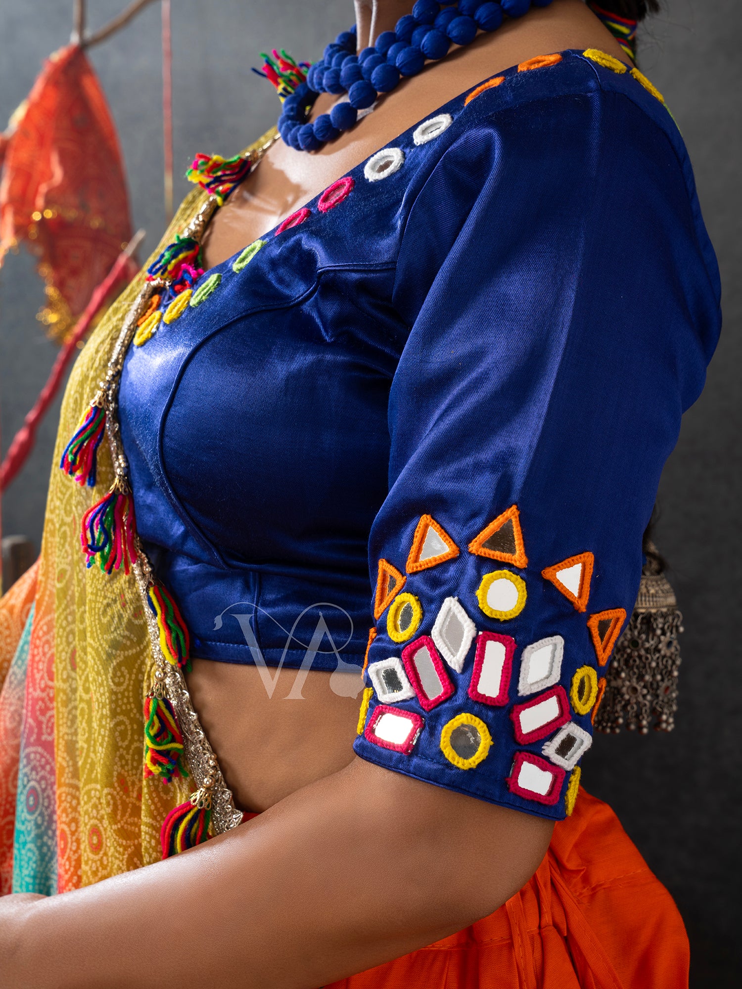 Orange Chaniya Choli