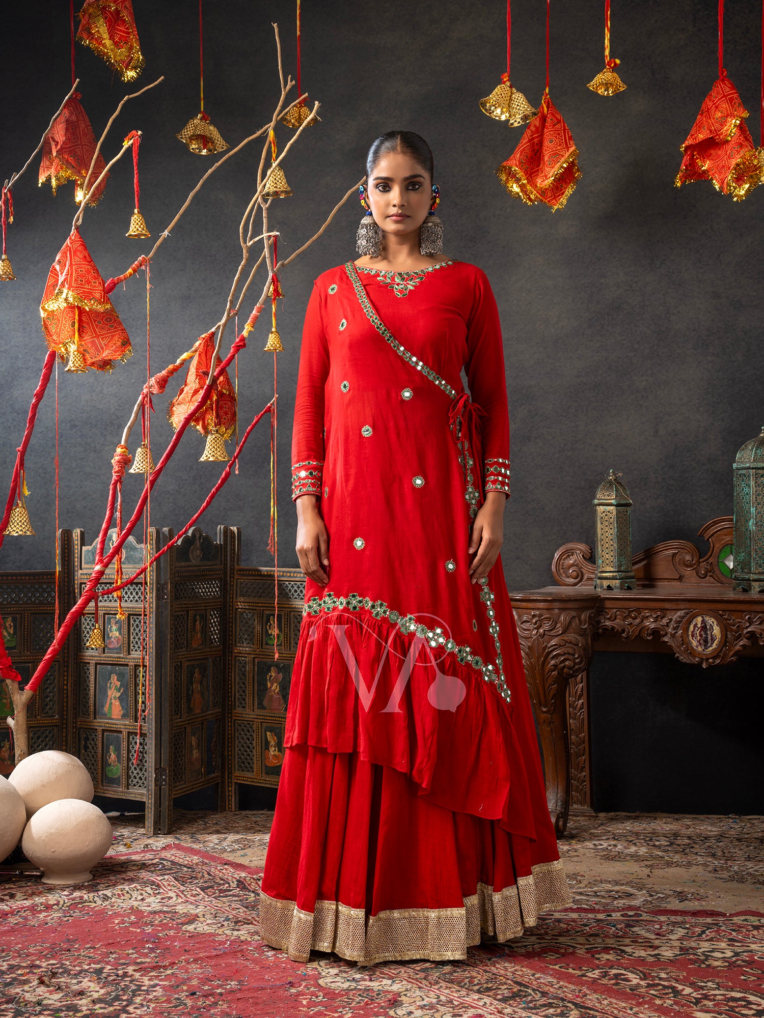 Red Chaniya Choli
