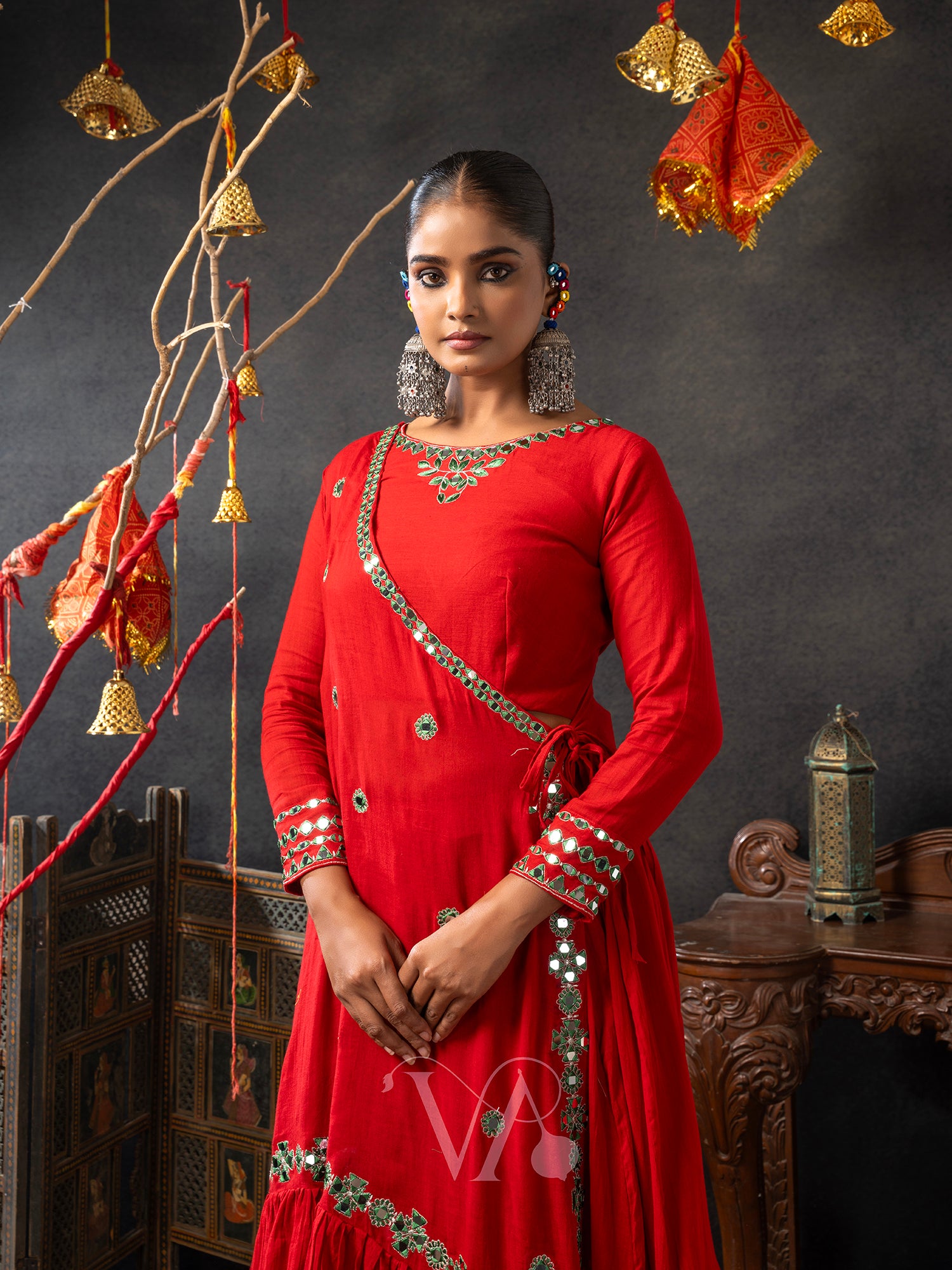 Red Chaniya Choli