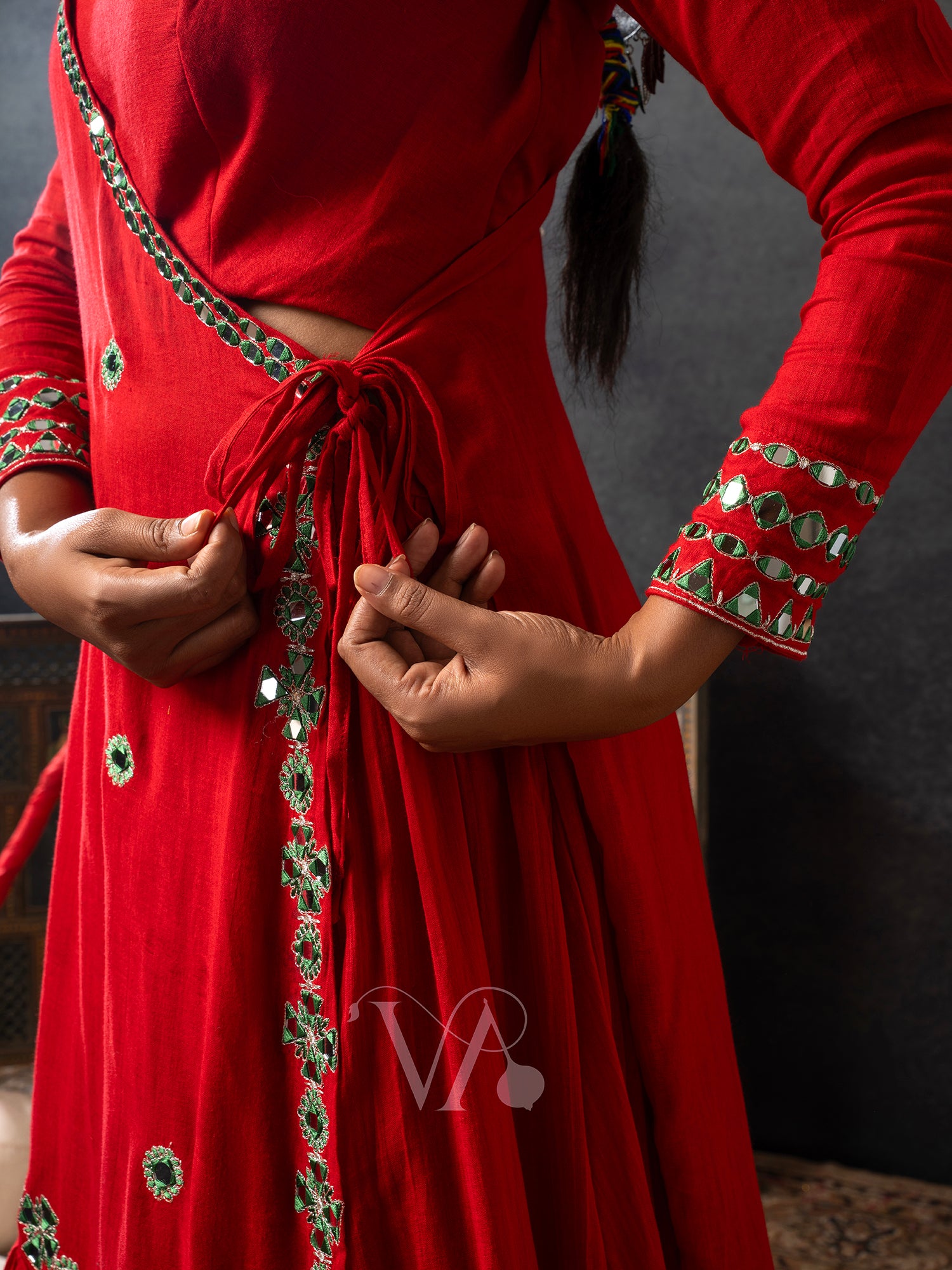Red Chaniya Choli