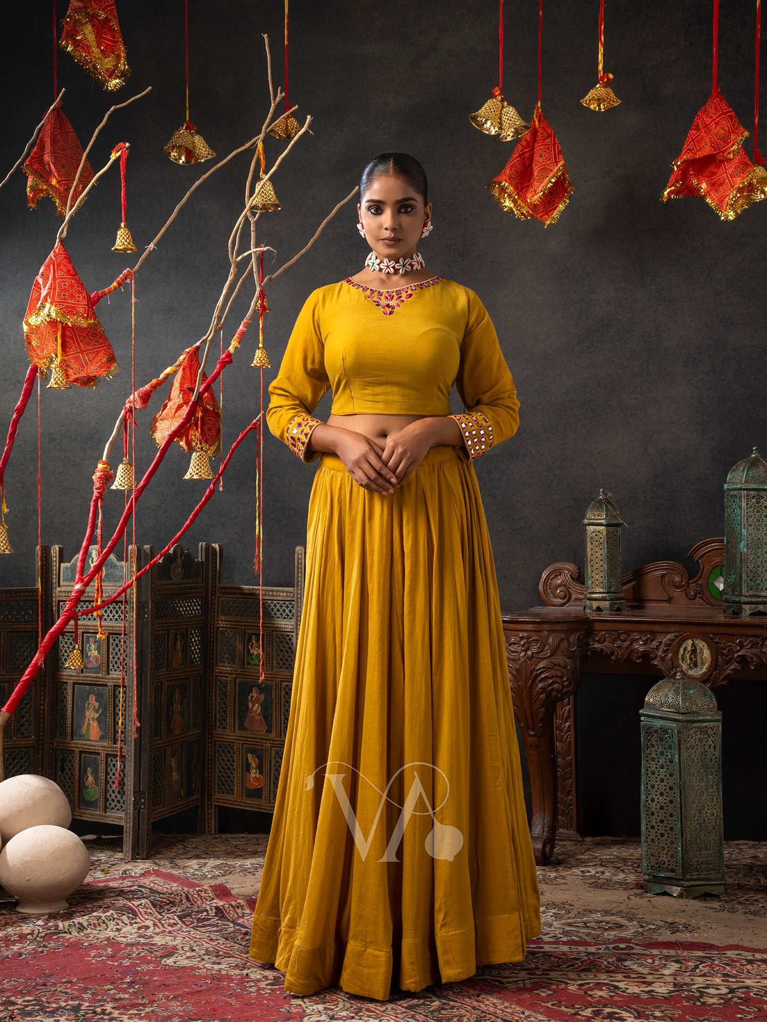 Yellow Chaniya Choli