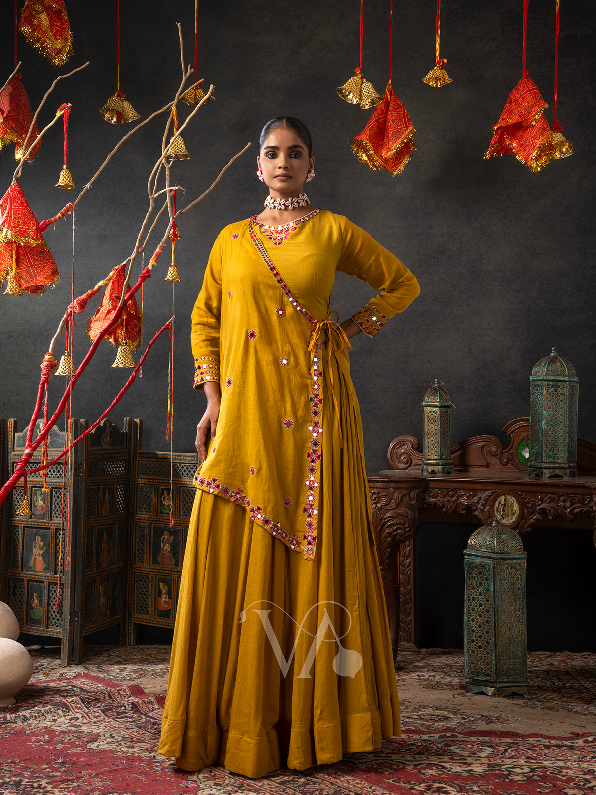 Yellow Chaniya Choli