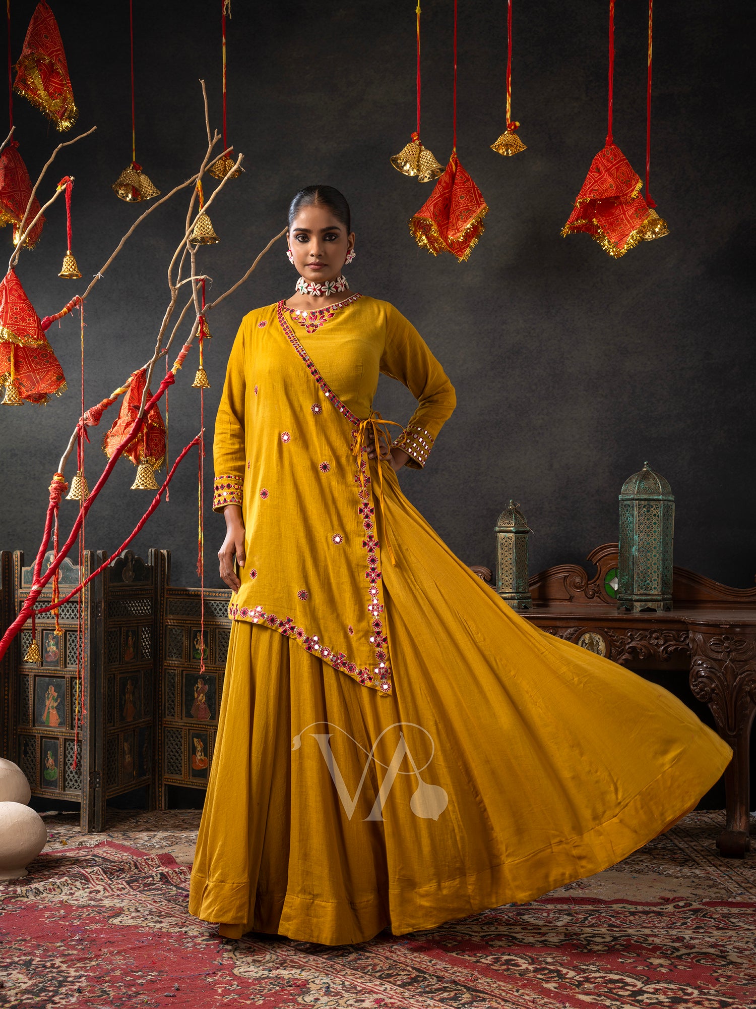 Yellow Chaniya Choli