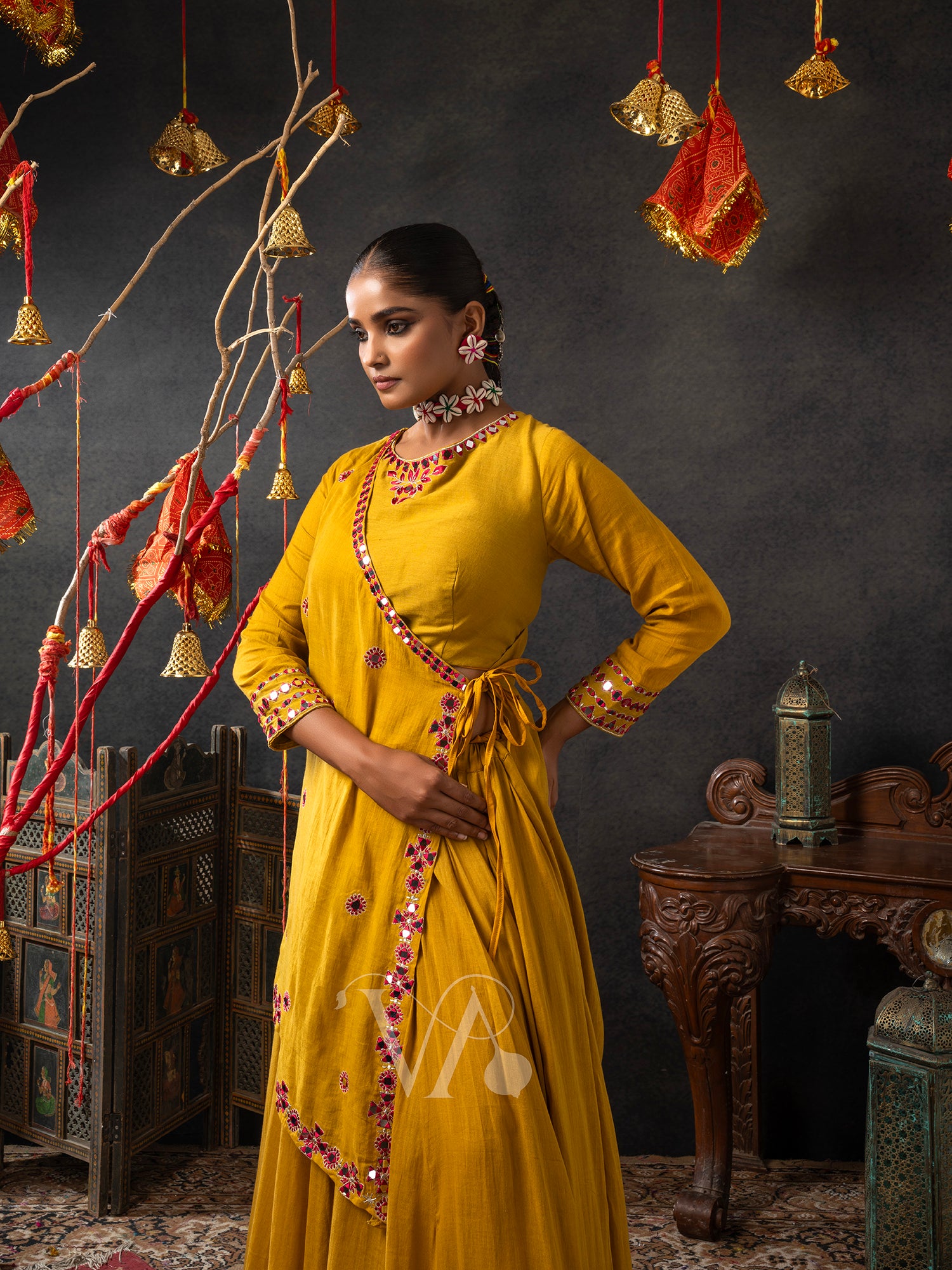 Yellow Chaniya Choli