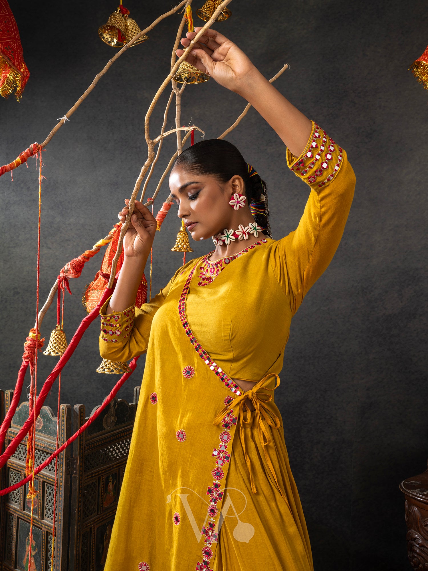 Yellow Chaniya Choli