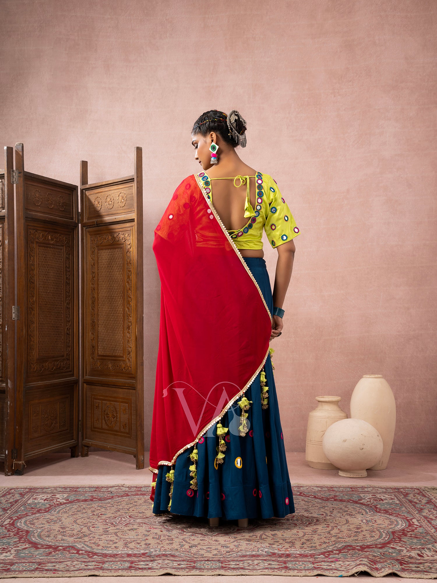 Blue Chaniya Choli