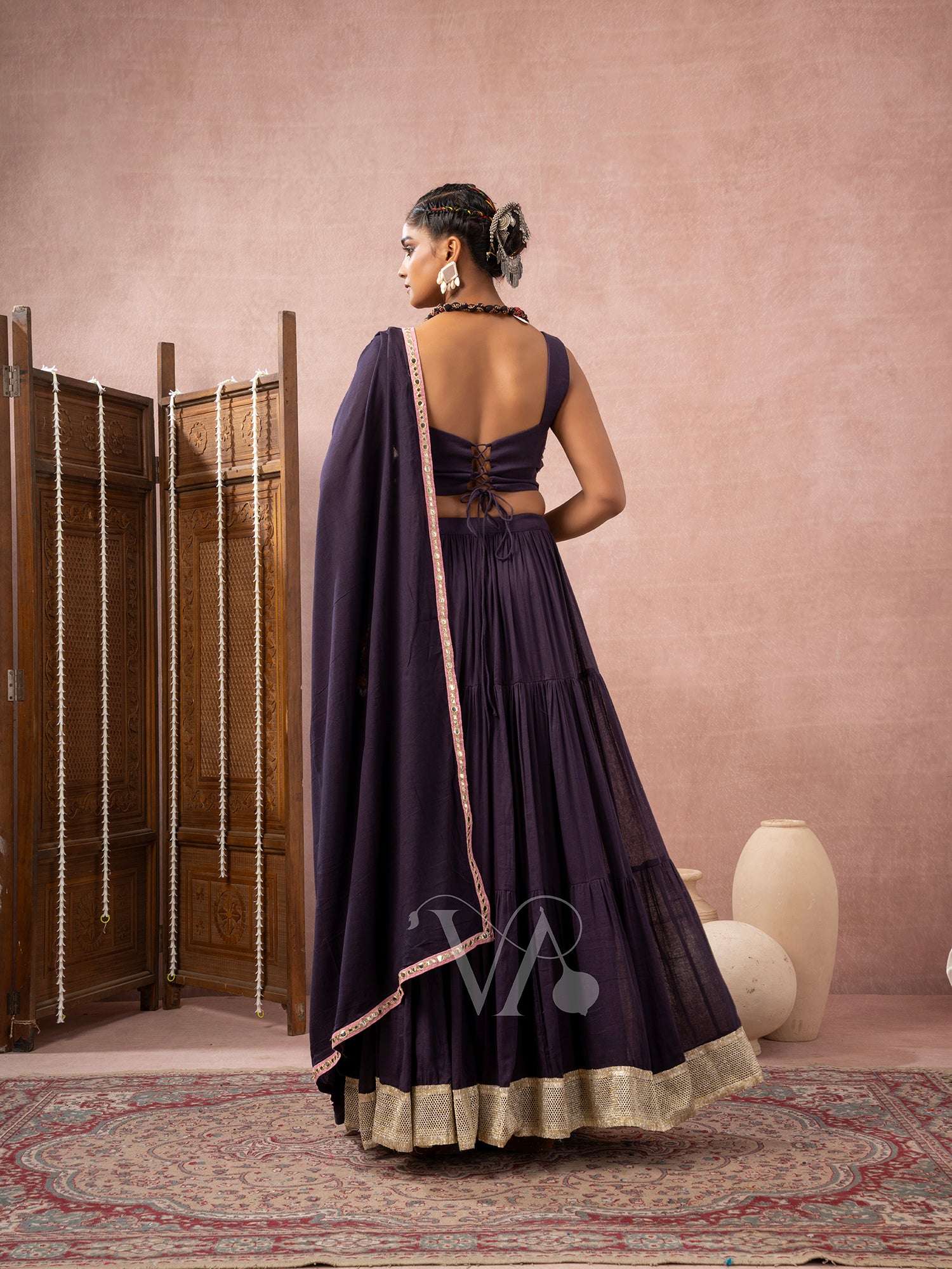 Black Chaniya Choli