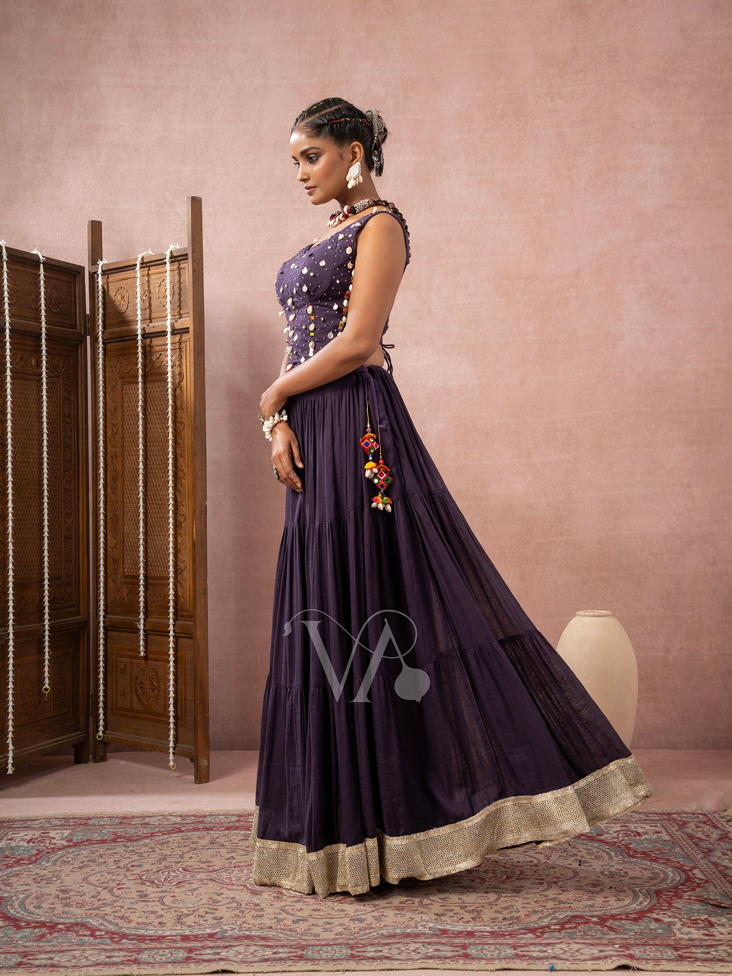 Black Chaniya Choli
