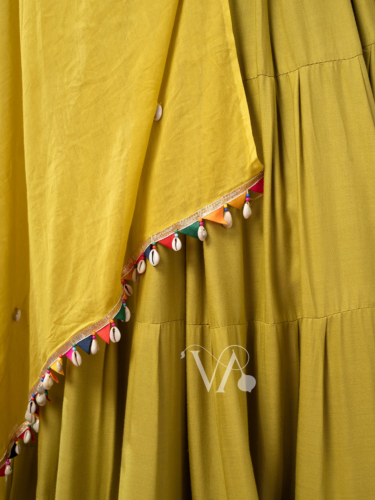 Purple & Yellow Chaniya Choli