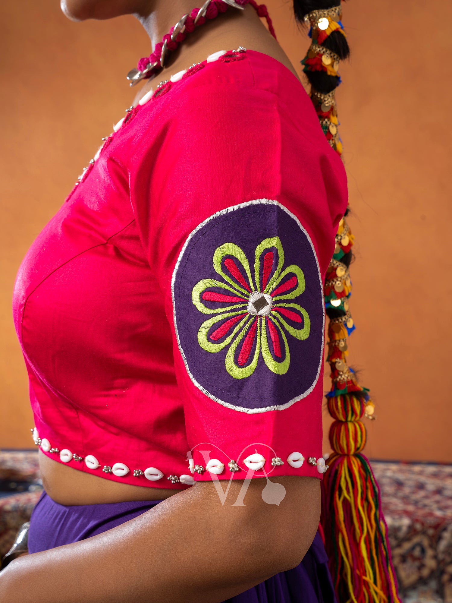 Pink & Purple Chaniya Choli