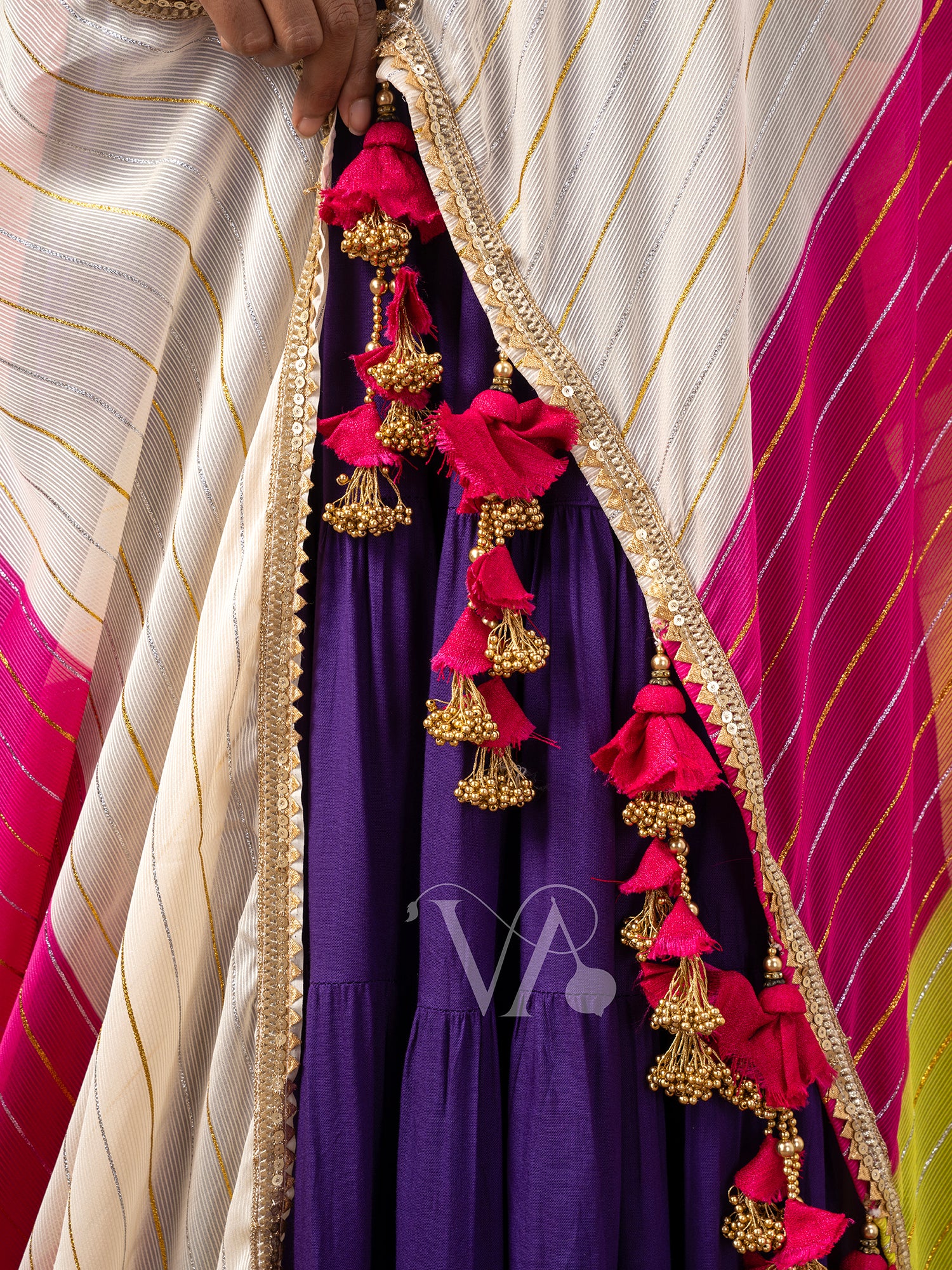 Pink & Purple Chaniya Choli