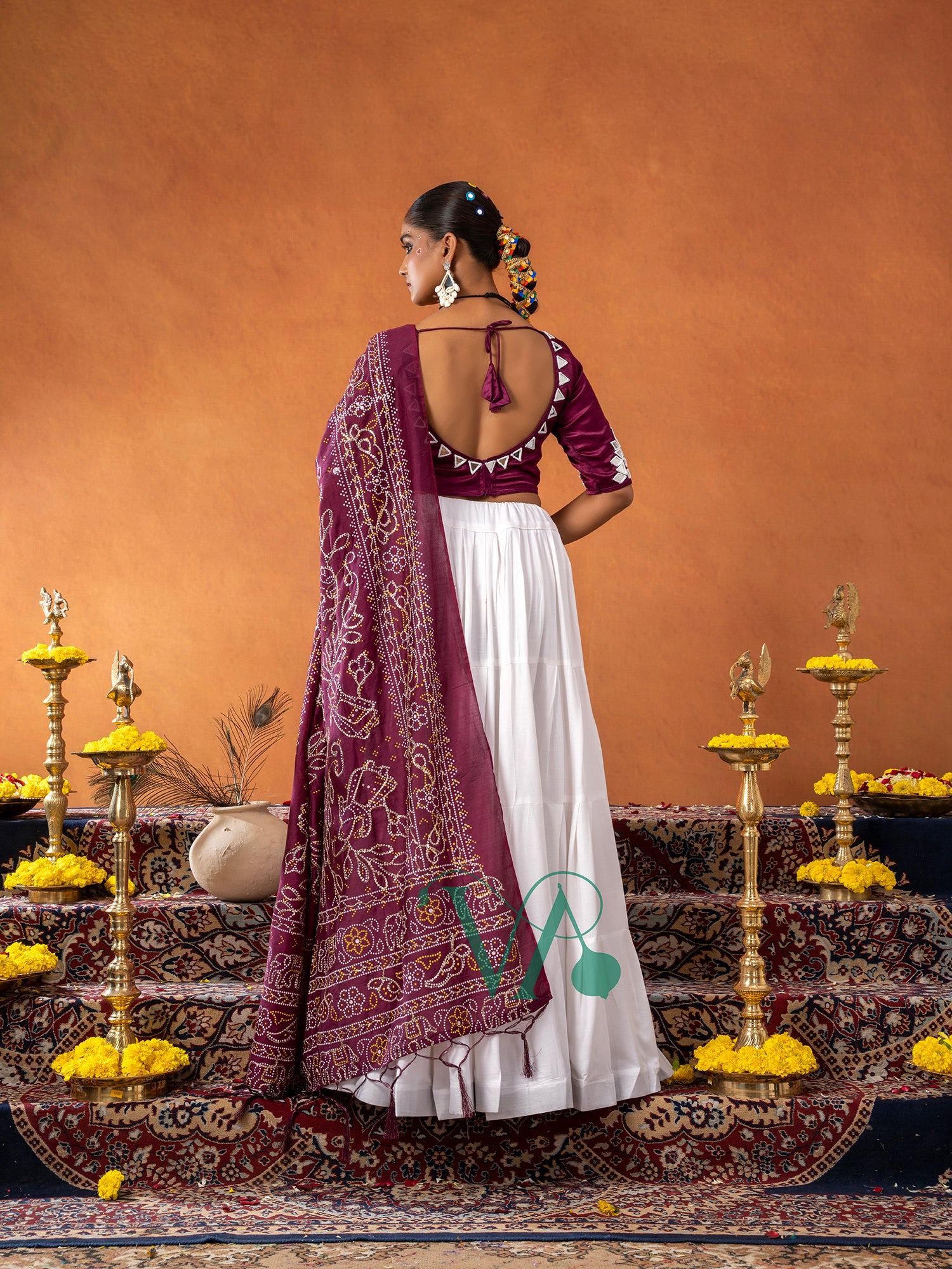 White Chaniya Choli