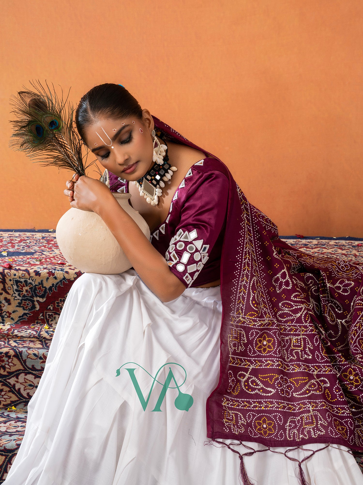 White Chaniya Choli